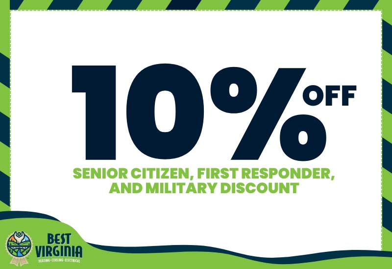 10% Off Senior Citizen, First Responder & Military Discount